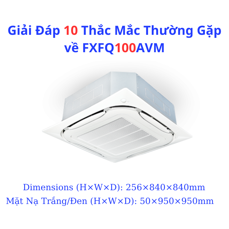 Giải Đáp 10 Thắc Mắc Thường Gặp về FXFQ100AVM